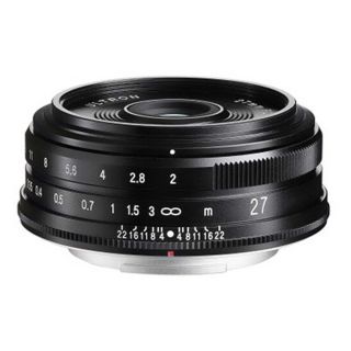 (Special Order) Voigtlander Ultron 27mm f/2 Lens for Fuji X - Black