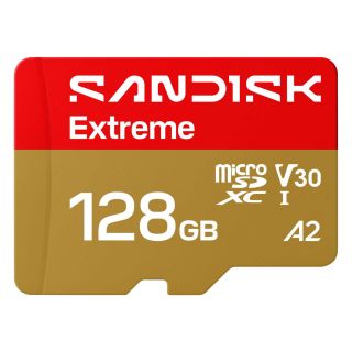 SanDisk 128GB Extreme PRO 250MB/s UHS-I V30 microSDXC Memory Card